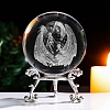 Inner Carving Constellation Glass Crystal Ball Diaplay Decoration PW-WG84004-05-1