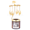 Stainless Steel Rotating Tealight Candle Holder DIY-WH0021-42G-03-1