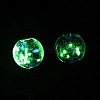 Luminous Handmade Gold Sand Lampwork Beads FOIL-B001-07B-3