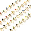Handmade Brass Twisted Chains Curb Chains CHC-H100-02G-1