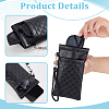 Imitation Leather Eyeglass Cases AJEW-WH0077-083A-4