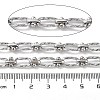 304 Stainless Steel Oval & Knot Link Chains CHS-B005-03P-3