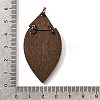 Printed Poplar Wood Big Pendants FIND-B045-24C-3