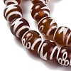 Tibetan Style dZi Beads G-U006-06F-01-4