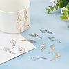 80Pcs 2 Colors Brass Pendants KK-DC0002-09-5