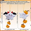Halloween Themed DIY Mobile Straps Making Kit DIY-SC0032-72-3