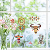 8 Sheets 8 Styles PVC Waterproof Wall Stickers DIY-WH0345-076-5