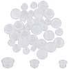 Gorgecraft 60Pcs 3 Styles Plastic Wine Bottle Stopper KY-GF0001-41C-1