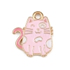 Valentine's Day Alloy Enamel Pendants ENAM-I084-01KCG-03-1