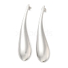 304 Stainless Steel Teardrop Stud Earrings for Women EJEW-M089-07P-4