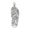 201 Stainless Steel Big Pendants STAS-S157-30P-1