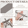 Cotton Herringbone Ribbon OCOR-WH0097-50A-4