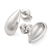 Non-Tarnish 304 Stainless Steel Stud Earrings for Women EJEW-N054-11P-2