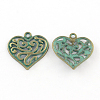 Zinc Alloy Pendants X-PALLOY-R065-054-FF-1