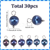 Natural Cultured Freshwater Pearl Dyed Potato Charms PALLOY-SC00018-2