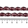 Transparent Glass Beads Strands LS-EGLA-N013-T8mm-D03-4