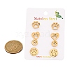 304 Stainless Steel Stud Earring Kits EJEW-H142-05G-5