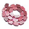 Natural Rhodonite Beads Strands G-K245-J04-01-2