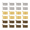 Beadthoven 60Pcs 3 Colors Zinc Alloy Pendants FIND-BT0001-03-2