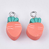 Handmade Polymer Clay Pendants X-CLAY-S091-100-1