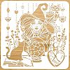 PET Hollow Out Drawing Painting Stencils DIY-WH0405-0021-2