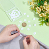 60Pcs Acrylic Buttons BUTT-PH0001-59C-01-3