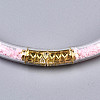 PVC Plastic Buddhist Bangle Sets BJEW-T008-18I-4