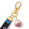 Japanese Polyester Wristband Pendant Decoration HJEW-JM02266-4