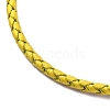 Polyester Cord Braided Bracelet Makings MAK-Z003-01P-08-2