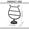 3-Tier PP Plastic Earring Display Stands EDIS-WH0012-28A-2