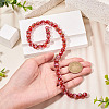 1 Strand Handmade Glod Sand Lampwork Beads Strands LAMP-TA0002-09C-6