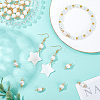 30Pcs Natural Cultured Freshwater Pearl Connector Charms PALLOY-SC00002-4