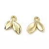 Rack Plating Alloy Leaf Charms LS-FIND-G044-07LG-1