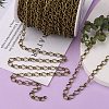 Iron Handmade Chains Figaro Chains Mother-Son Chains CHSM003Y-AB-4