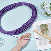 Plastic Rattan Wicker Strips DIY-WH0816-132A-3