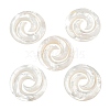 Natural White Shell Cabochons SSHEL-B006-05-1