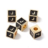 Rack Plating Brass Enamel Beads KK-B060-04G-01J-3