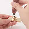 Wax Seal Brass Stamp Head AJEW-WH0215-040-4