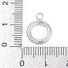 Non-Tarnish 304 Stainless Steel Toggle Clasps STAS-L022-424P-3