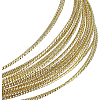 Textured Round Brass Wire CWIR-WH0009-05LG-1