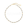 Natural Tiger Eye Beaded Necklace PM6114-1-1