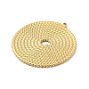 Manual Polishing 304 Stainless Steel Pendants STAS-P335-46G-2