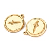 304 Stainless Steel Pendants STAS-P432-01B-G-2