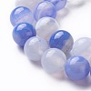 Natural Banded Agate Beads Strands G-P434-09A-D-3