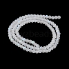 Transparent Glass Beads Strands EGLA-A044-T6mm-MB19-4