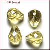 Imitation Austrian Crystal Beads SWAR-F062-12x10mm-09-1