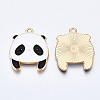 Alloy Enamel Pendants X-ENAM-S127-021-RS-2