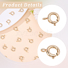20Pcs Brass Spring Ring Clasps KK-BBC0027-68A-G-5