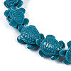 Synthetic Coral Carved Beads Strands CORA-L020-E-05-3