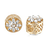 Alloy Rhinestone Beads PALLOY-T048-02G-2